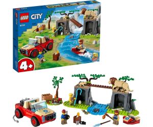 Lego city rescate de la fauna salvaje: todoterreno