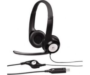 Auriculares Logitech H390/ con Micrófono/ USB/ Negros