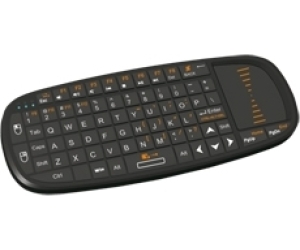 Mini teclado bluetooth con touchpad y puntero láser