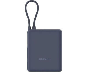 Powerbank 10000mAh Xiaomi 33W Power Bank Integrated Cable/ 33W/ Azul