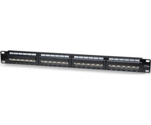 Patch panel wp 1u utp cat 5e - 24 puertos
