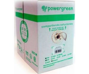 BOBINA DE CABLE PEPEGREEN CAT5e 100M FLEXIBLE