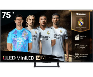 Tv Hisense 75e8q 75" 4k Ultra Hd Smart Tv Wifi Negro 600cd/m2