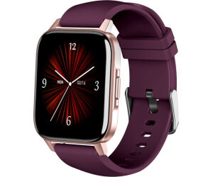 Reloj smartwatch leotec multisport crystal ip68 purpura 1.69 pulgadas