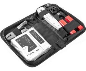 Maletin herramientas lanberg testeador network - pelacables -  crimpadora