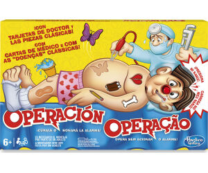 Juego hasbro classic operation refresh