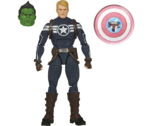 Figura hasbro marvel legends series comandante rogers