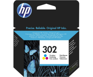 Hp 302 Cartucho De Tinta Hp302 Tricolor (f6u65ae)