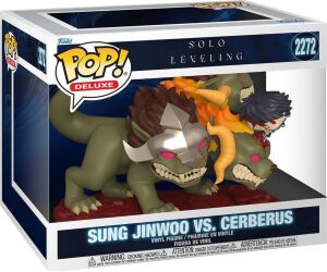 Funko pop deluxe solo leveling - sung jinwoo vs. cerberus