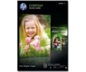 Papel Fotográfico HP Everyday Q2510A/ DIN A4/ 200g/ 100 Hojas