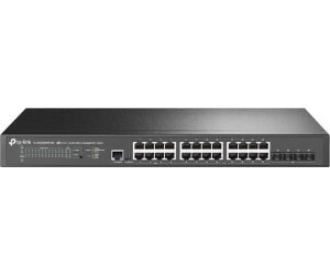 TP-Link TL-SG3428XPP-M2 switch Gestionado L2+ 2.5G Ethernet (100/1000/2500) Energía sobre Ethernet (PoE) 1U Negro