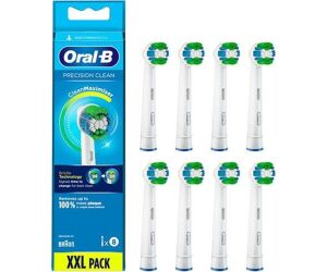 Pack de 8 cabezales recambios braun oral b eb20rb - 8