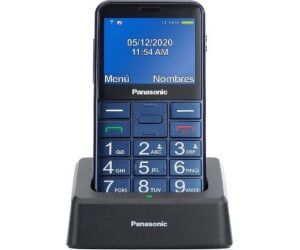 Telfono Mvil Panasonic KX-TU155EXCN para Personas Mayores/ Azul