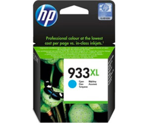 Cartucho de Tinta Original HP nº933 XL Alta Capacidad/ Cian