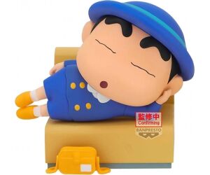 Figura banpresto crayon shinchan nakayoshi memories let's go to kindergarten with bochan shinnosuke 7cm