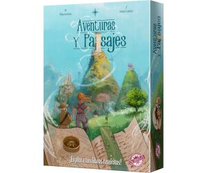 Juego de mesa aventuras y paisajes edad recomendada 10 años