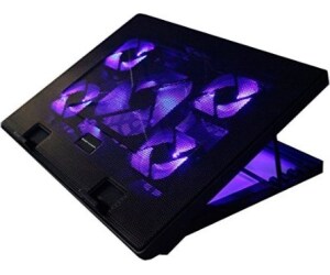 Soporte Refrigerante Mars Gaming MNBC2 para Portátiles hasta 17.3"/ Iluminación LED