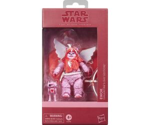 Figura hasbro star wars the black series ewok (valentiine's day edition)
