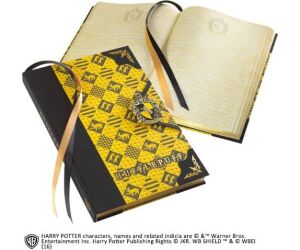 Libreta diario the noble collection harry potter hufflepuff cierre especial