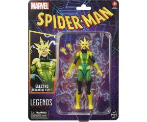 Figura hasbro marvel legends series spider - man electro (francine frye)