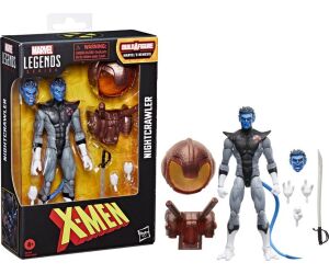 Figura hasbro marvel legends series build a figure marvels nemesis x - men nightcrawler