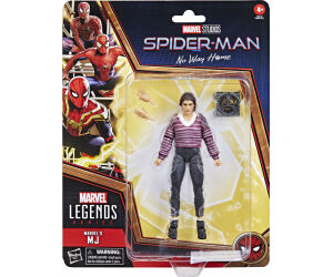 Figura hasbro marvel legends series spider - man no way home mj