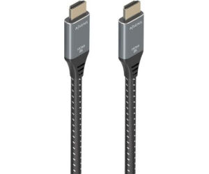 Cable HDMI 2.1 8K Aisens A150-0878/ HDMI Macho - HDMI Macho/ 10m/ Gris y Negro