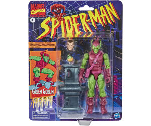 Figura hasbro marvel comics spider - man green goblin