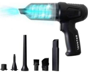 Aspirador de Mano con batería Grunkel CARFORCE2/ Autonomía 25 Min/ 80W