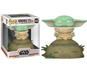 Funko pop deluxe star wars the mandalorian the child usando la fuerza (sfx) 58390