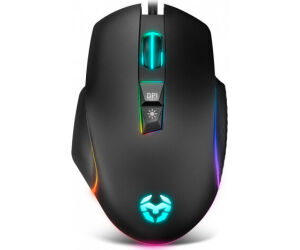Krom Keos ratÃ³n USB tipo A Ã“ptico 6400 DPI mano derecha