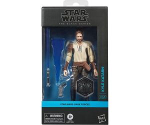 Figura hasbro star wars: dark forces the black series kyle katarn