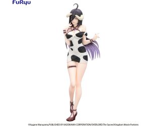 Figura good smile company overlord trio try it albedo mini dress cow pattern version 21cm
