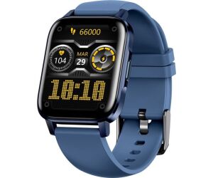Reloj smartwatch leotec multisport crystal ip68 azul 1.69 pulgadas