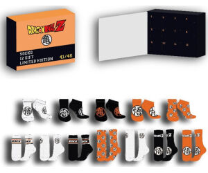 Caja regalo 12 pares calcetines dragon ball talla 41 - 46