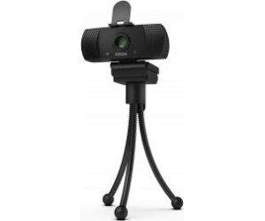 Krom Kam cámara web 1920 x 1080 Pixeles USB 2.0 Negro