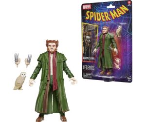 Figura hasbro marvel legends series spider - man marvel's owl