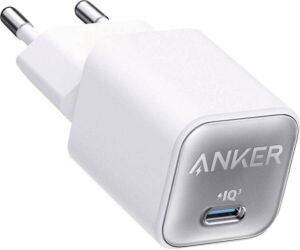 Cargador De Pared Anker Nano Usb-c De Pared 30w Blanco