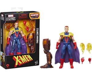 Figura hasbro marvel legends series build a figure marvels nemesis x - men fabian cortez