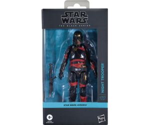 Figura hasbro star wars the black series ahsoka night trooper