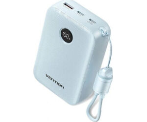 Powerbank 20000mAh Vention FKBL0-C/ 22.5W/ Azul