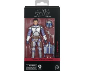 Figura hasbro star wars the black series attack of the clones jango fett