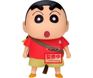 Figura banpresto crayon shinchan the movie super hot! the spicy kasukabe dancers kasukabe boueitai vol.1 ver.b 11cm