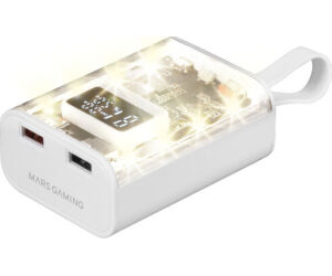 POWER BANK MPK-10K 10000mAh 22.5W BLANCO MARS GAMING