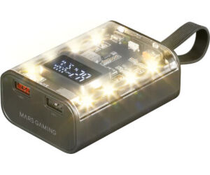 POWER BANK MPK-10K 10000mAh 22.5W NEGRO MARS GAMING