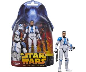 Figura hasbro star wars revenge of the sith tropical ops trooper