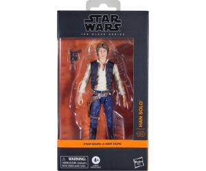 Figura hasbro star wars the black series a new hope han solo