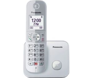 Telfono Inalmbrico Panasonic KX-TG6851SP/ Plata