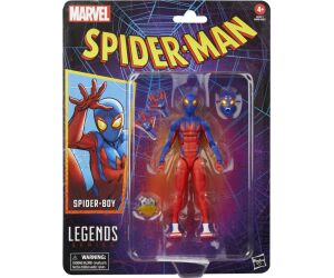 Figura hasbro marvel legends series spider - man spider - boy