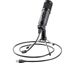 Microfono ngs gmicx - 110 negro usb tipo c -  jack 3.5mm -  incluye tripode -  20khz